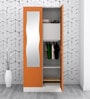 Slimline Metal 2 Door Almirah in Textured Marigold Colour