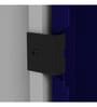 Slimline 2 Door Almirah in Textured Ultra Marine Blue Colour