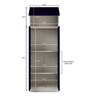 Slimline 2 Door Almirah (with Mirror) in Textured Ultra Marine Blue Colour
