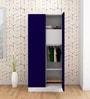 Slimline 2 Door Almirah in Textured Ultra Marine Blue Colour