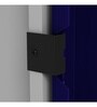Slimline 2 Door Almirah (with Mirror) in Textured Ultra Marine Blue Colour