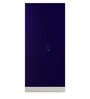 Slimline 2 Door Almirah in Textured Ultra Marine Blue Colour