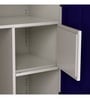 Slimline 2 Door Almirah (with Mirror) in Textured Ultra Marine Blue Colour