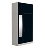 Slimline Metal 3 Door Almirah in Pacific Blue Colour