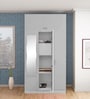 Slimline Metal 3 Door Almirah in Royal Ivory Colour