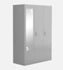 Slimline Metal 3 Door Almirah in Royal Ivory Colour Slimline Metal 3 Door Almirah in Royal Ivory Colour
