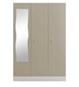 Slimline Metal 3 Door Almirah in Royal Ivory Colour