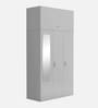 Slimline Metal 3 Door Almirah in Royal Ivory Colour Slimline Metal 3 Door Almirah in Royal Ivory Colour