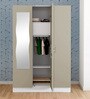 Slimline Metal 3 Door Almirah in Royal Ivory Colour