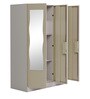 Slimline Metal 3 Door Almirah in Royal Ivory Colour