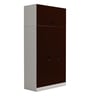 Slimline 3 Door Almirah in Russet Colour