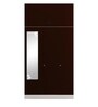 Slimline 3 Door Almirah in Russet Colour
