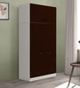 Slimline 3 Door Almirah in Russet Colour