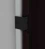 Slimline Metal 3 Door Almirah in Shell Wine Red Finish Slimline Metal 3 Door Almirah in Shell Wine Red Finish