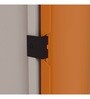 Slimline Metal 3 Door Almirah in Textured Marigold Colour