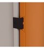 Slimline Metal 3 Door Almirah in Textured Marigold Colour
