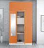 Slimline Metal 3 Door Almirah in Textured Marigold Colour