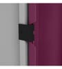 Slimline Metal 3 Door Almirah in Textured Purple Colour