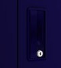 Slimline 3 Door Almirah in Textured Ultra Marine Blue Colour