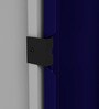 Slimline 3 Door Almirah in Textured Ultra Marine Blue Colour