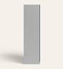 Slimline Printed Steel 2 Door Wardrobe In Midnight Blue Colour With Locker & Drawer