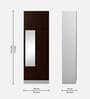 Slimline Steel 2 Door Almirah in Russet Colour With Locker & Drawer