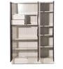 Slimline Three Door Wardrobe with Drawer