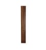 Slimline Wooden LED Wall Flush Mount Light (Brown)