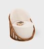 Sloan Plush Boucle Armchair In Ivory Color