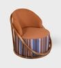 Sloan Plushsuede Armchair In Multi Colour