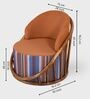 Sloan Plush Armchair In Multi Color