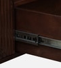 Sloan Solid Wood TV Console in Honey Finish
