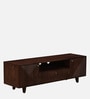 Sloan Solid Wood TV Console in Honey Finish