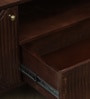 Sloan Solid Wood TV Console in Honey Finish