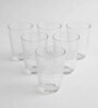 Slot 390ml Transparent Glass (Set of 6) Everyday Glasses