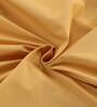 Gold Solid 200 TC 100% Cotton King Sized Bed Sheets with 2 Pillow Covers