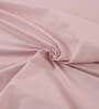 Pink Solid 200 TC 100% Cotton Single Bed Sized Bed Sheets With 1 Pillow Cover