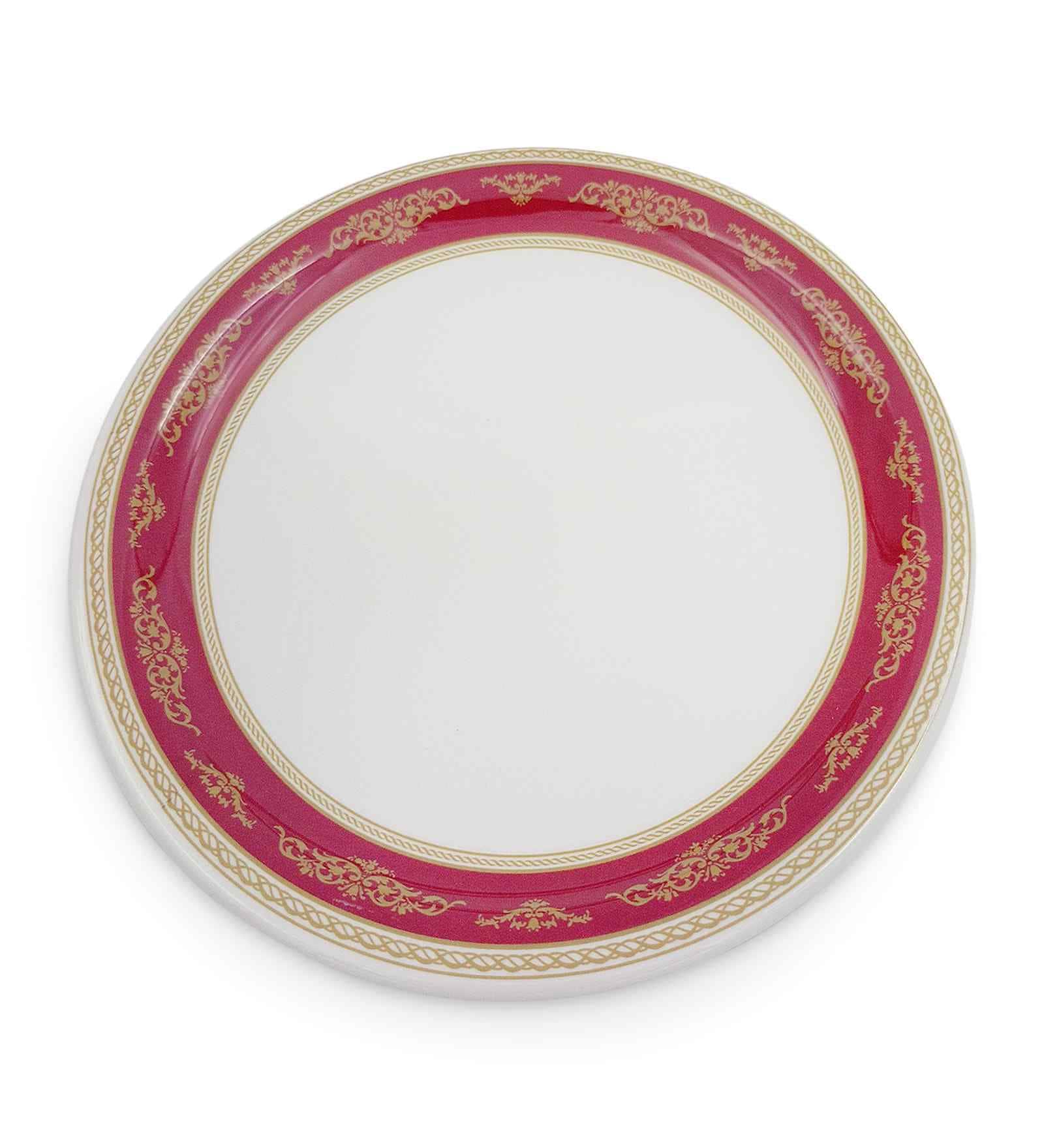 Small Plate Set    Oriental Gold 7.5  , Stain Free, Glazed Finish, Pure Melamine ,6 Nos.