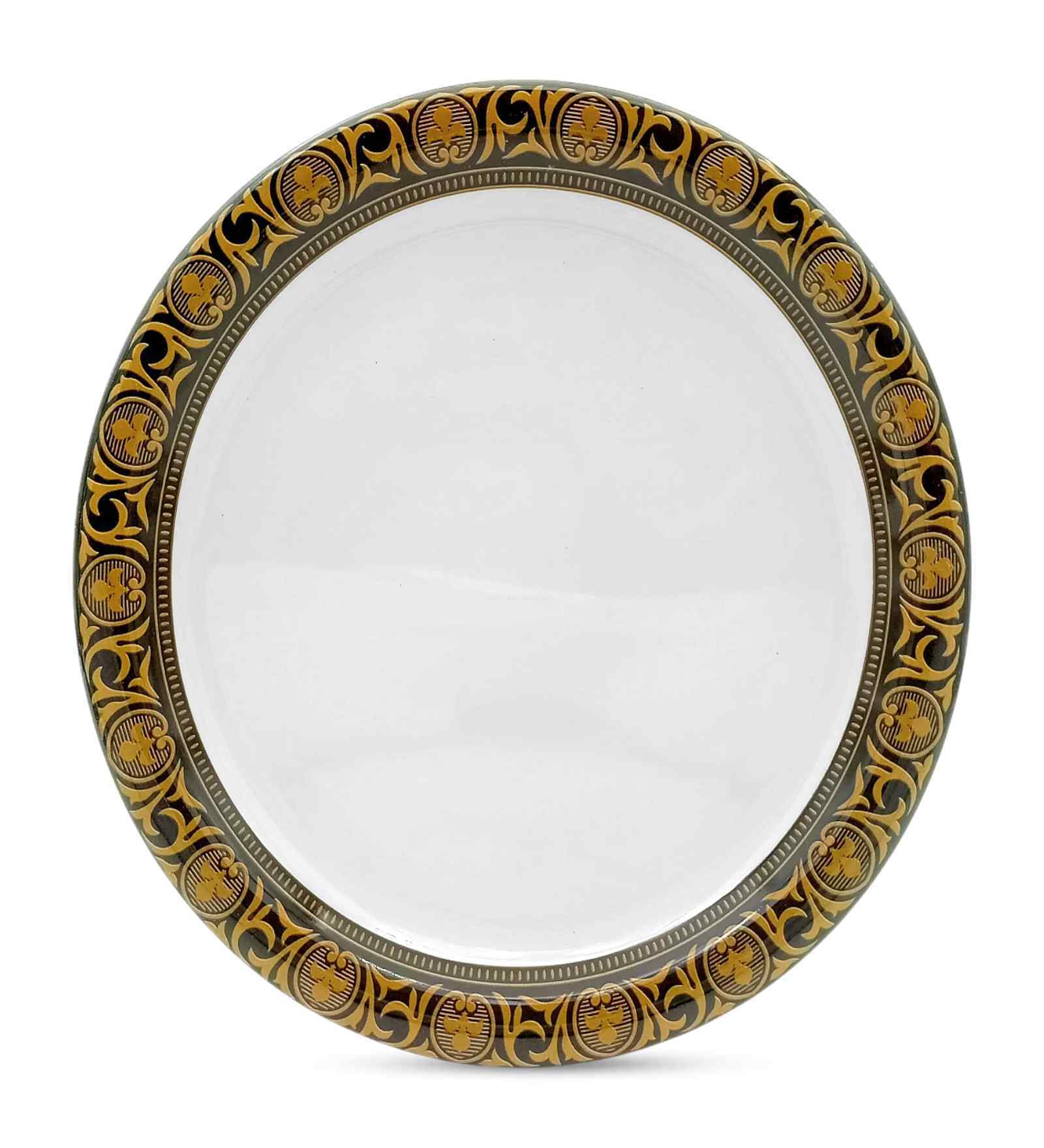 Small Plate Set   Golden Rado  7.5  , Stain Free, Glazed Finish, Pure Melamine ,6 nos.