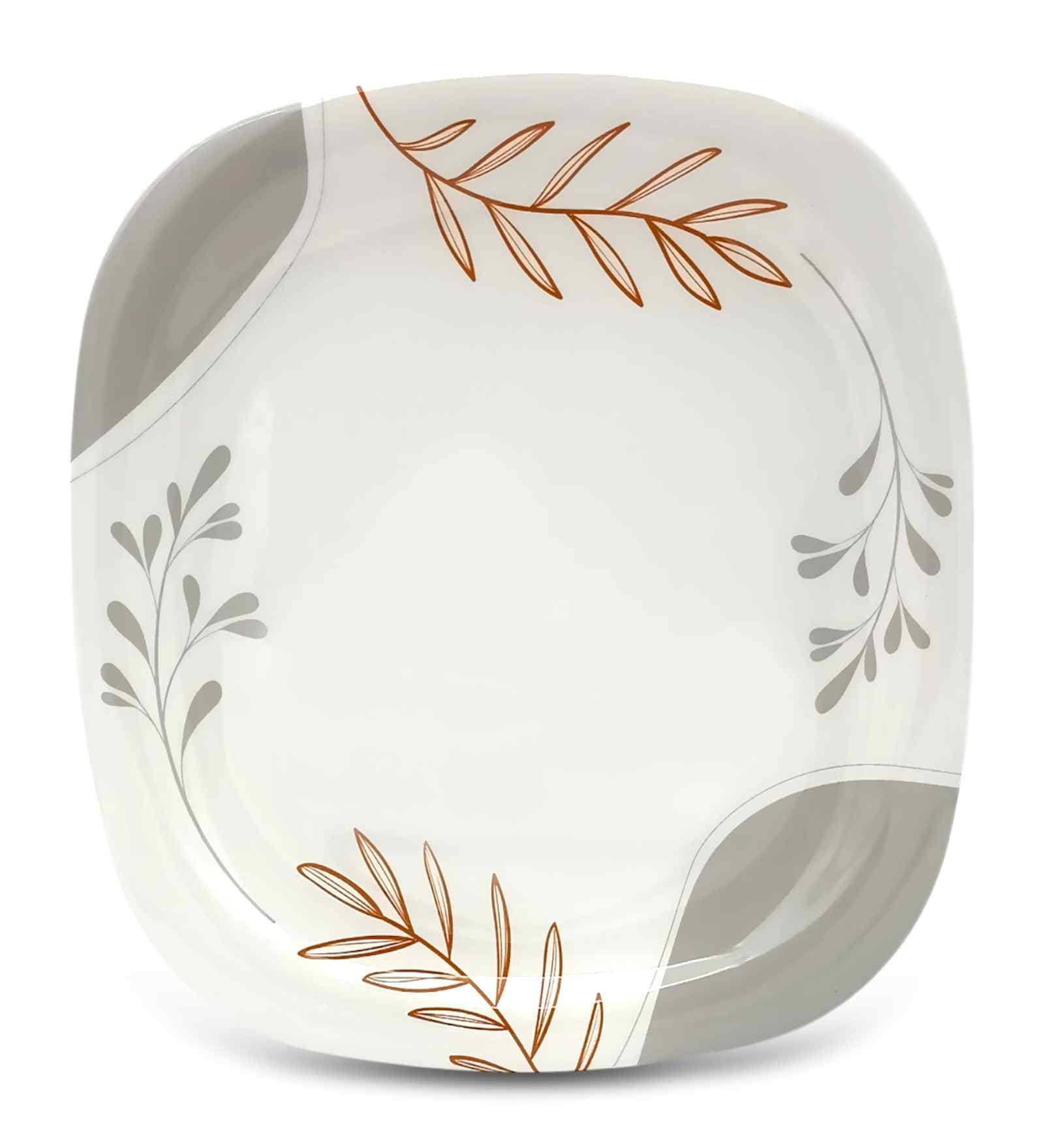 Small Plate Set   Meli 7.5  , Stain Free, Glazed Finish, Pure Melamine ,6 nos.