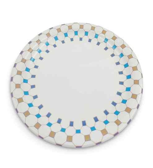 Small Plate Set    ARRIS  7.5  , Stain Free, Glazed Finish, Pure Melamine ,6 Nos.