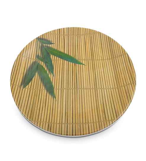 Small Plate Set    Bamboo 7.25  , Stain Free, Glazed Finish, Pure Melamine ,6 Nos.