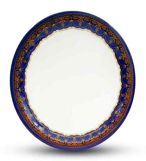 Small Plate Set   Blue Prema 7.5  , Stain Free, Glazed Finish, Pure Melamine ,6 nos.