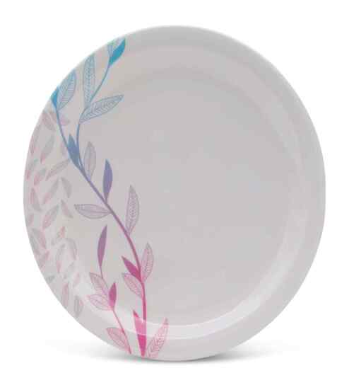 Small Plate Set   Ivy Leaf  7.5  , Stain Free, Glazed Finish, Pure Melamine ,6 nos.