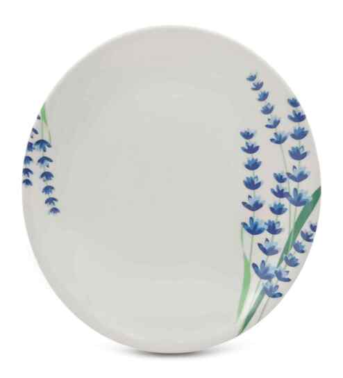 Small Plate Set   Lavender  7.25  , Stain Free, Glazed Finish, Pure Melamine ,6 nos.