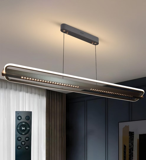 Smart Linear LED Hanging Light with 3 Color Modes