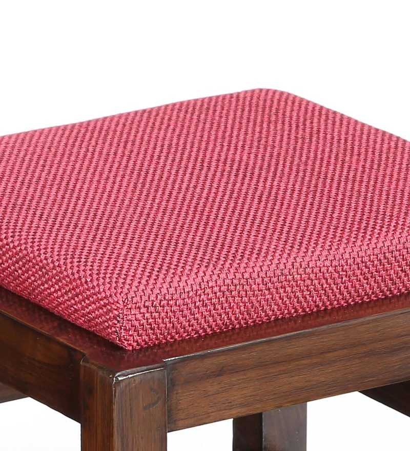 Buy Smart Solid Wood Nesting Coffee Table Set in Walnut Finish with 4