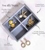 Grey Small 4 Grids Jewellery Tray