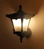 Small Black Metal Outdoor Wall Light