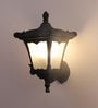 Small Black Metal Outdoor Wall Light